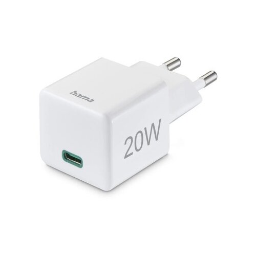 Hama kucni punjac brzi iphone usb-c pd/qc, 20w beli ( 201840 ) Cene