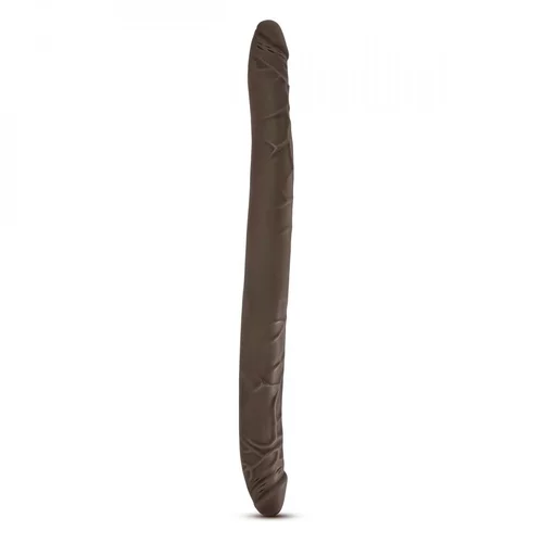 Dr Skin Dr. Skin - Realistic Double Dildo 16'' - Chocolate