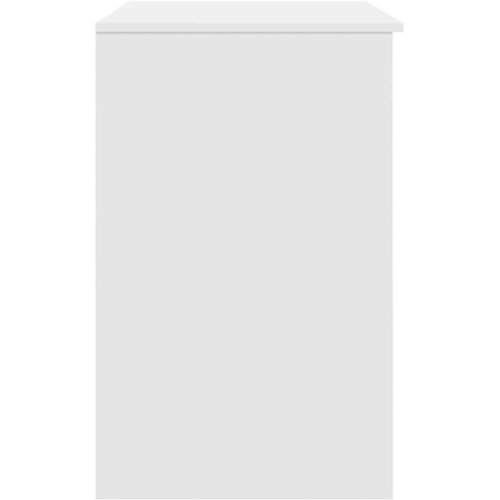  Stol Bijeli 86x49x76 cm Konstruirano drvo Slike