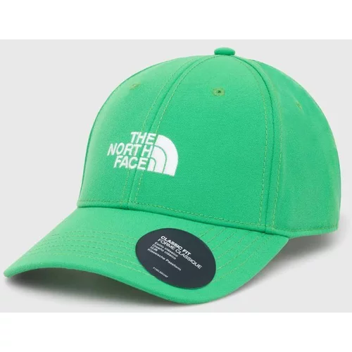 The North Face Kapa sa šiltom Recycled 66 Classic Hat boja: zelena, s aplikacijom, NF0A4VSVPO81