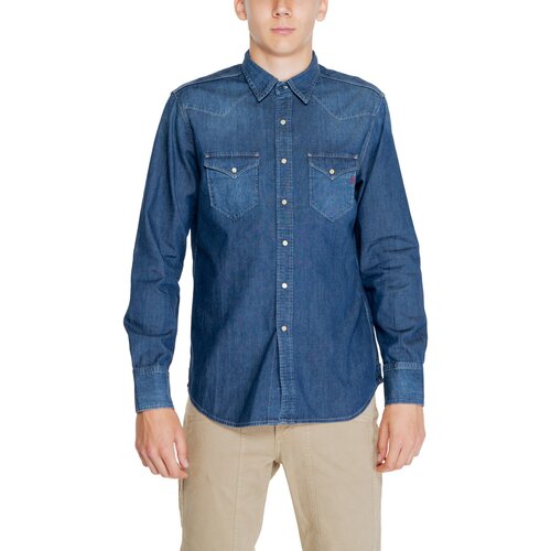 Replay Srajce z dolgimi rokavi 6.5 OZ M4981 .000.26C 70A Modra Cene