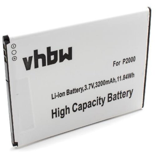 VHBW Baterija za Elephone P2000 / P2000c / P2000s, 3200 mAh Slike