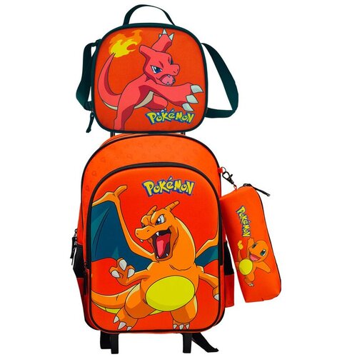 Pokemon Set Trolley + portatodo + bolsa portameriendas Slike