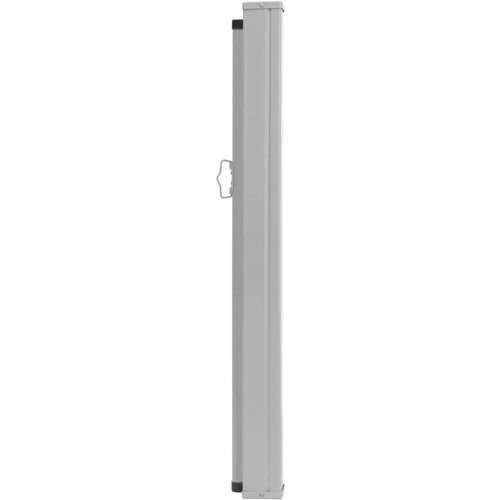 VidaXL Uvlačiva bočna tenda za terasu 120 x 500 cm siva Slike