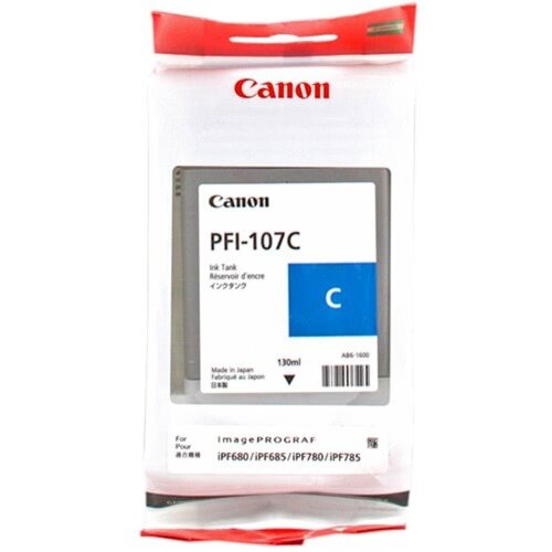 Canon ČRNILO PFI-107C CYAN ZA IPF670/670/770/780/785 130ml Cene