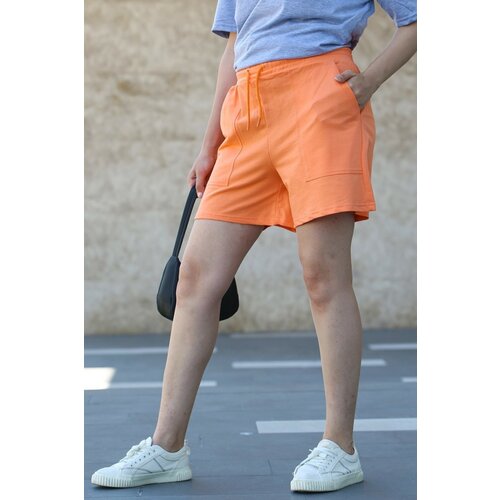 Madmext Shorts - Orange - Normal Waist Slike