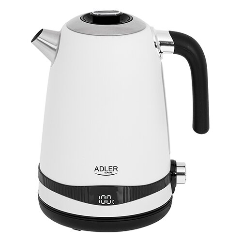 Adler grelnik vode 1,7L z LCD zaslonom/nastavitev temperature bel AD1295w Slike