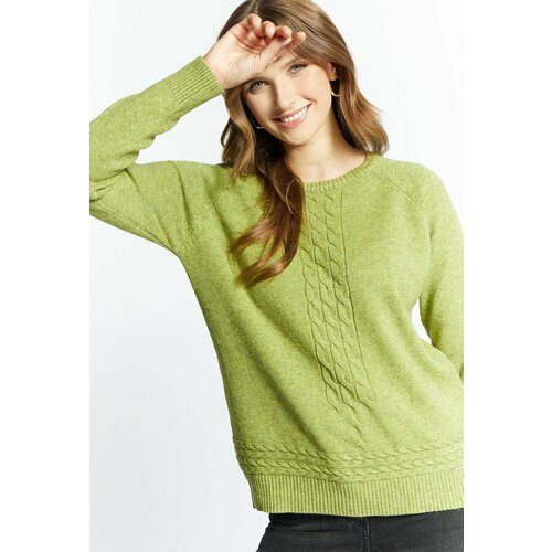 Monnari Woman's Jumpers & Cardigans Women's Sweater With Braid Weave Slike