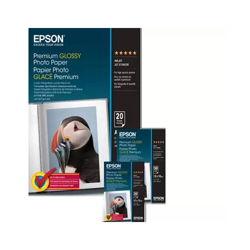 Epson S041287 PREMIUM GLOSSY PHOTO PAPER A4 Cene
