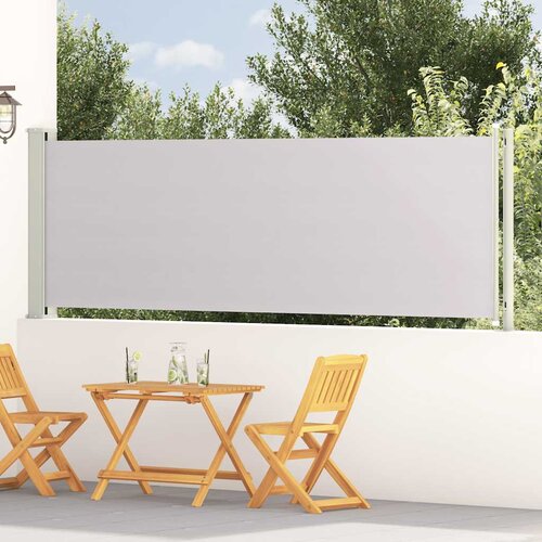  Uvlačiva bočna tenda za terasu 117 x 600 cm siva Slike