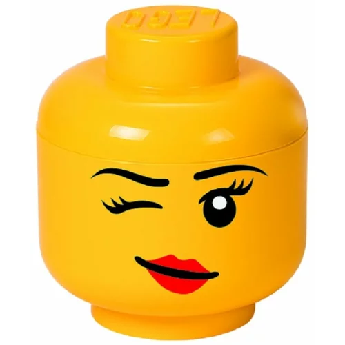 Lego Žuta kutija u obliku glave Winky ⌀ 16,3 cm