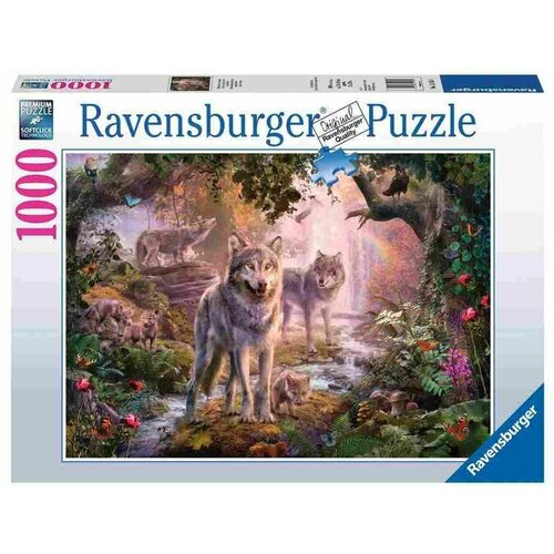 Ravensburger puzzle - Vukovi - 1000 delova Slike