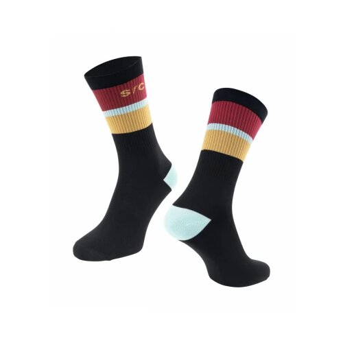Force Čarape STRIPE duže, crno S-M/36-41 Slike
