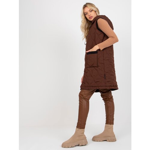 RUE PARIS Vest-AP-KZ-RP02.95P-dark brown Cijene