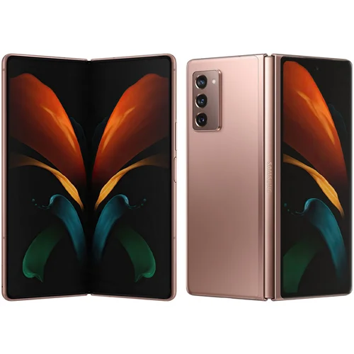  Obnovljeno - znaki rabe - Samsung Galaxy Z Fold2 5G bronast 256 GB 12 GB - svetli znaki uporabe obnovljeno, (21636049)