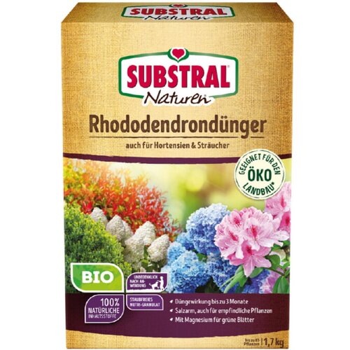Naturen Bio gnojilo za rododendrone Substral (1,7 kg, organsko mineralno gnojilo, dolgotrajni učinek) Cene