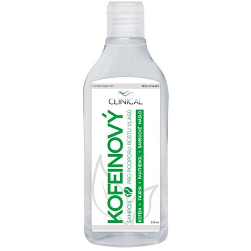 Clinical Caffeine shampoo lasna nega za oslabljene lase, ki so nagnjeni k izpadanju 250 ml Slike