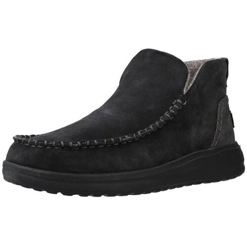 Hey Dude &amp;Scaron;kornji DENNY SUEDE Črna Slike