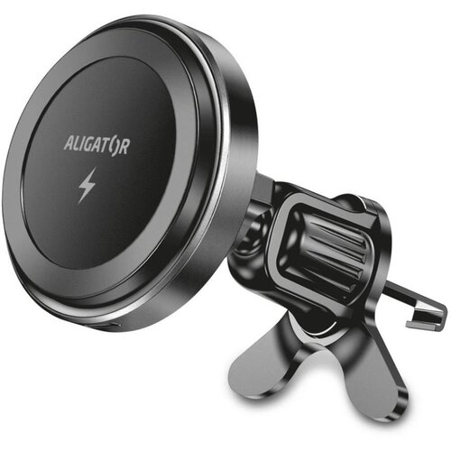 ALIGATOR AMS05BK - Magnetni držač telefona za automobil sa bežičnim MagSafe punjenjem crna Cene