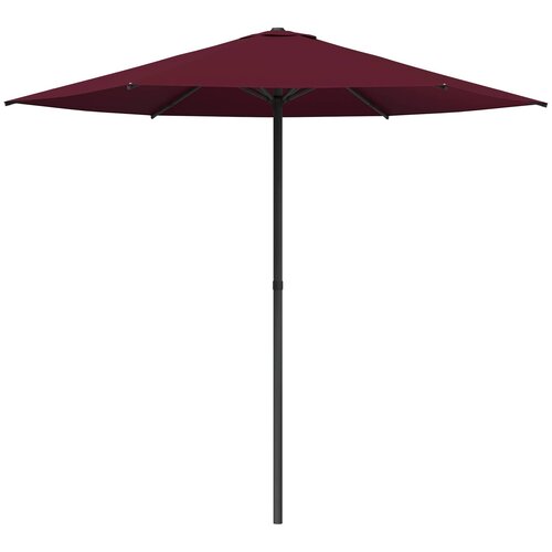 vidaXL Vrtni suncobran 230 x 230 cm Poliester Pravokutni - Bordo crvena 2 3 x 2 3 m bez baze Cijene