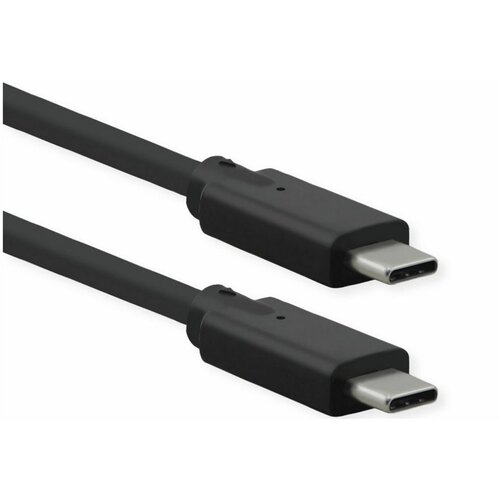 Roline USB kabel USB 3.2 gen. 2x2 USB-C&reg; vtič 1.50 m črna za&scaron;čiten 11.02.9072, (20425693) Cene
