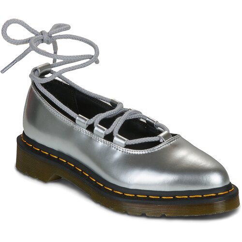 Dr. Martens Elphie II Lace Up Silver Metallic Patent Lamper Srebrna Cijene