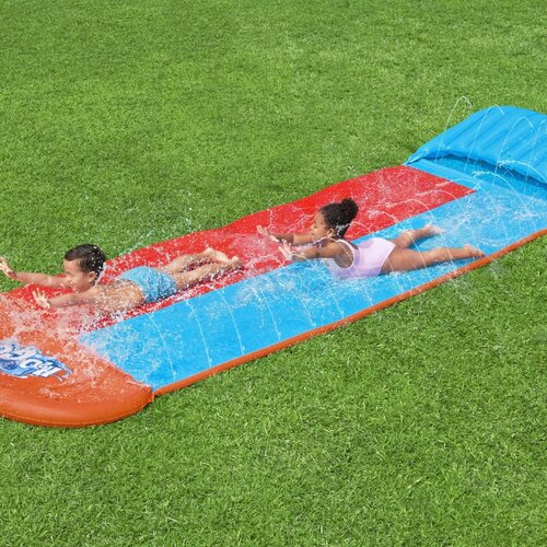 Bestway H2OGO vodeni tobogan Tsunami Splash Ramp s dvije staze Slike