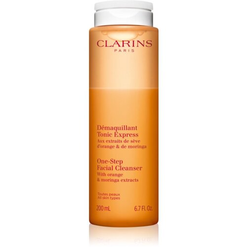 Clarins Cleansing One-Step Facial Cleanser dvofazna voda za obraz 200 ml Slike