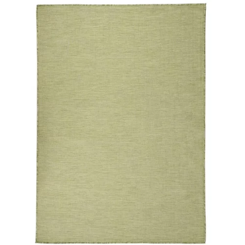  Zunanja preproga ploščato tkanje 200x280 cm zelena