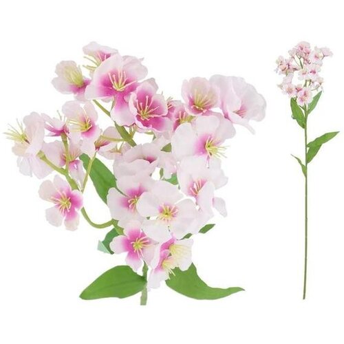  CVIJET FLOKS 64CM ROZI PVC Slike
