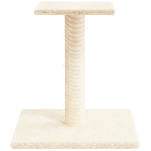  Grebalica za mačke s platformom krem 38 cm Slike