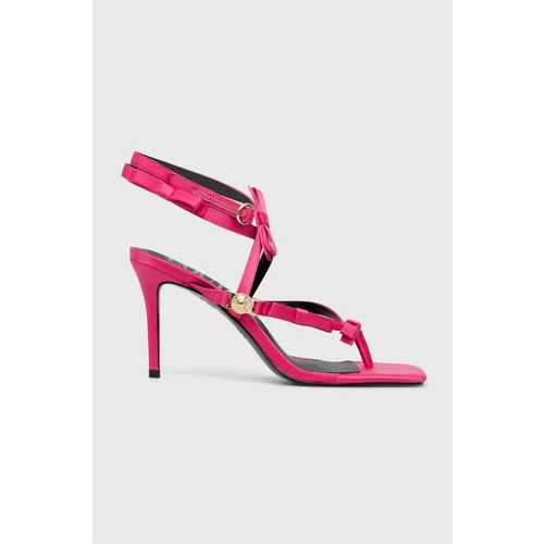 Versace Jeans Couture Sandale Emily boja: ružičasta, 76VA3S74 ZS185 406