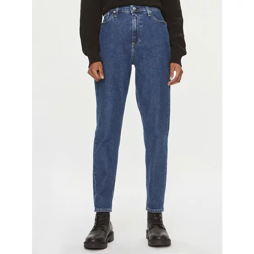 Calvin Klein Jeans Jeans hlače J20J221589 Modra Mom Fit