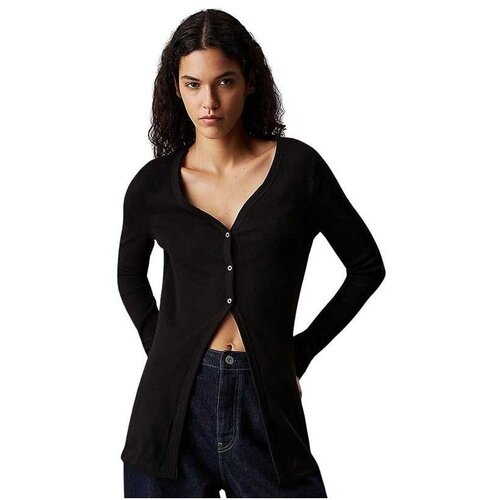 Calvin Klein rebrasta ženska majica CKJ20J224761-BEH Cene