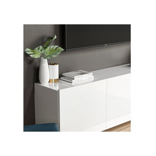 Hanah home white polica za tv Slike