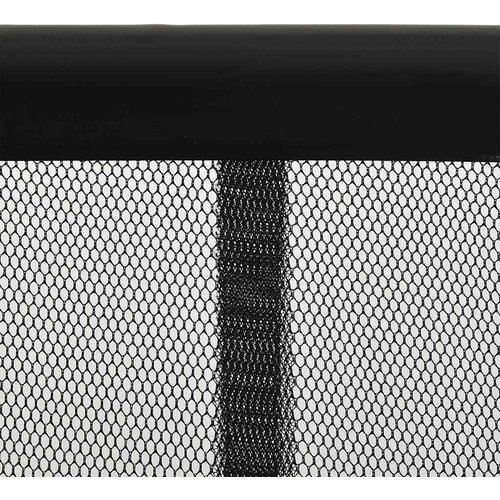  Zastor protiv insekata s mrežom crni 100 x 220 cm poliesterski Slike