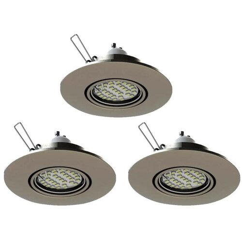 Eglo 78705 - SET od 3 LED ugradnih svetiljki PENETO 1xGU10/3,3W/230V hrom Cene