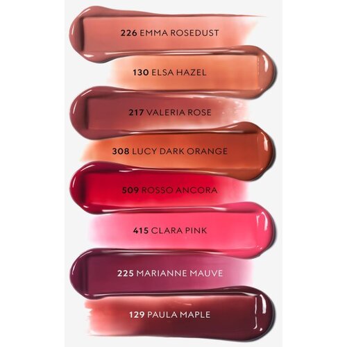 Gucci Glow Oil-In-Water Tint Liquid Lipstick ble&amp;scaron;čeča vlažilna tekoča &amp;scaron;minka odtenek 225 Marianne Mauve 6.5 ml Slike