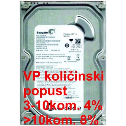 Seagate HDD 3.5\" ** 500GB ST3500414CS 5900RPM 16MB SLIM SATA Cene
