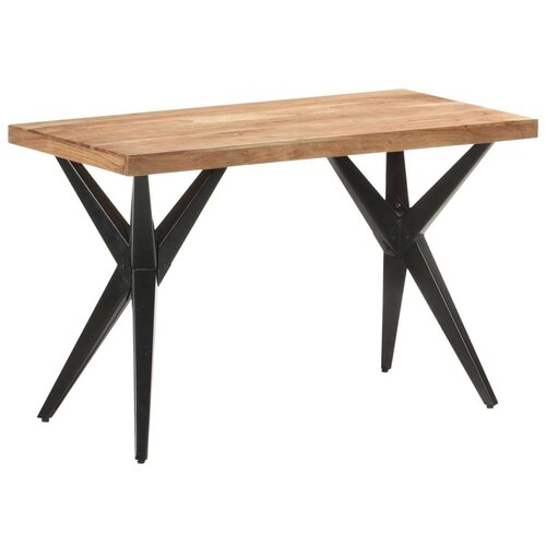  Blagovaonski stol 120 x 60 x 76 cm od masivnog bagremovog drva Cene