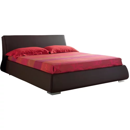 IMAB usnjena oblazinjena postelja Elisir 160x190 - več barv - rdeča
