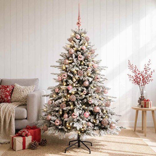  Umjetno božićno drvce s kuglicom 120 cm 150 LED lampica Cene