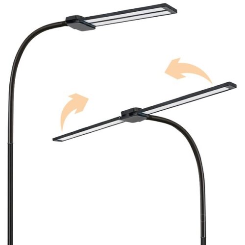  led prigu&amp;scaron;iva podna lampa teilo LED/14W/230V 3000/4000/6000K crna Slike