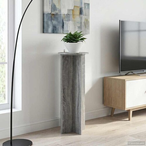 Stalak za biljke 2 pcs Siva sonoma Ø40 x 100 cm Cene