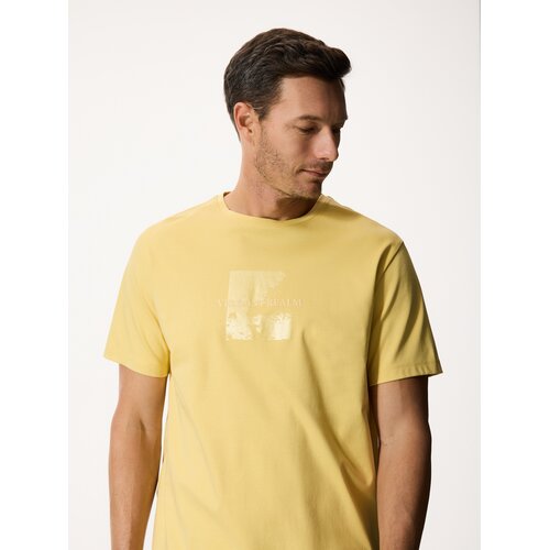 Reserved MEN`S T-SHIRT - svjetložuto Cijene