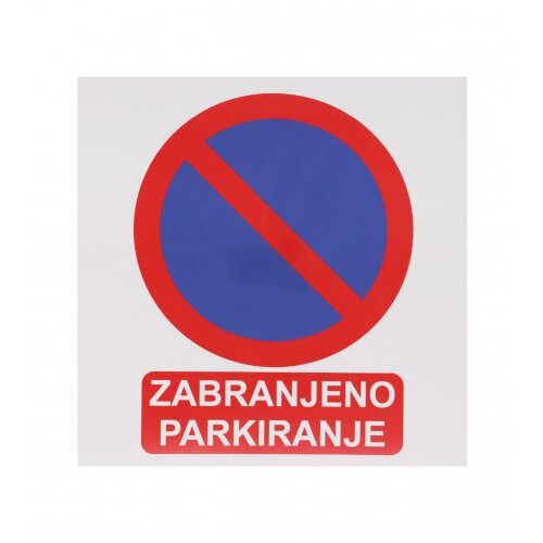 Master Naljepnica ZABRANJENO PARKIRANJE 19,5x19,5cm M50836 Slike