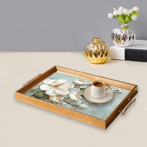 Aberto Design Poslužavnik TPEA9880 50 x 29 x 3.5 cm, Šareni Cene