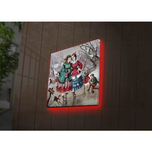 Wallity Slika sa LED osvetljenjem 4040DACT-48, 40x40 cm Cene