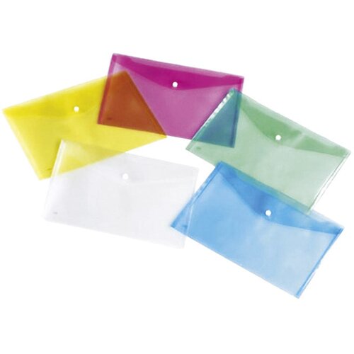  KUVERTE S GUMBOM 230X170MM PP PK5 LEBEZ 80439 PROZIRNE SORTIRANO Cene