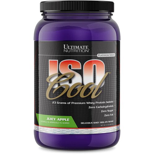 Ultimate Nutrition iso cool &amp;ndash; hladno filtrisan izolat proteina za brzu apsorpciju - vanila 2.27kg Slike
